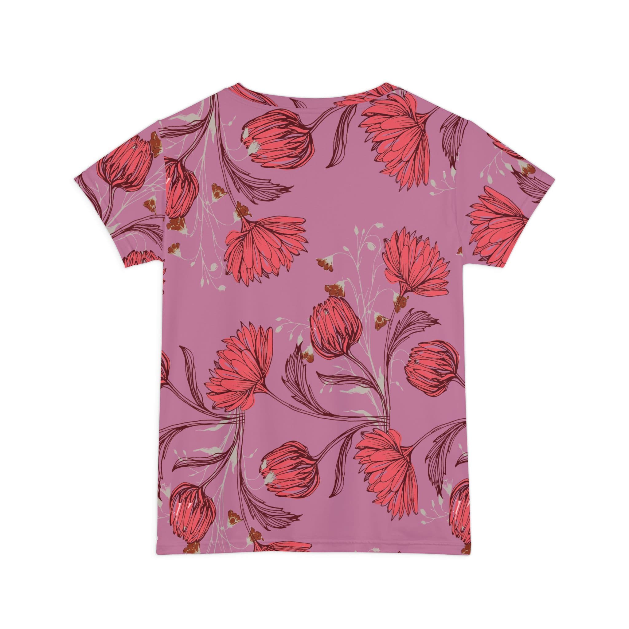 The Everyday Bloom Tee in Wild Rose Drift