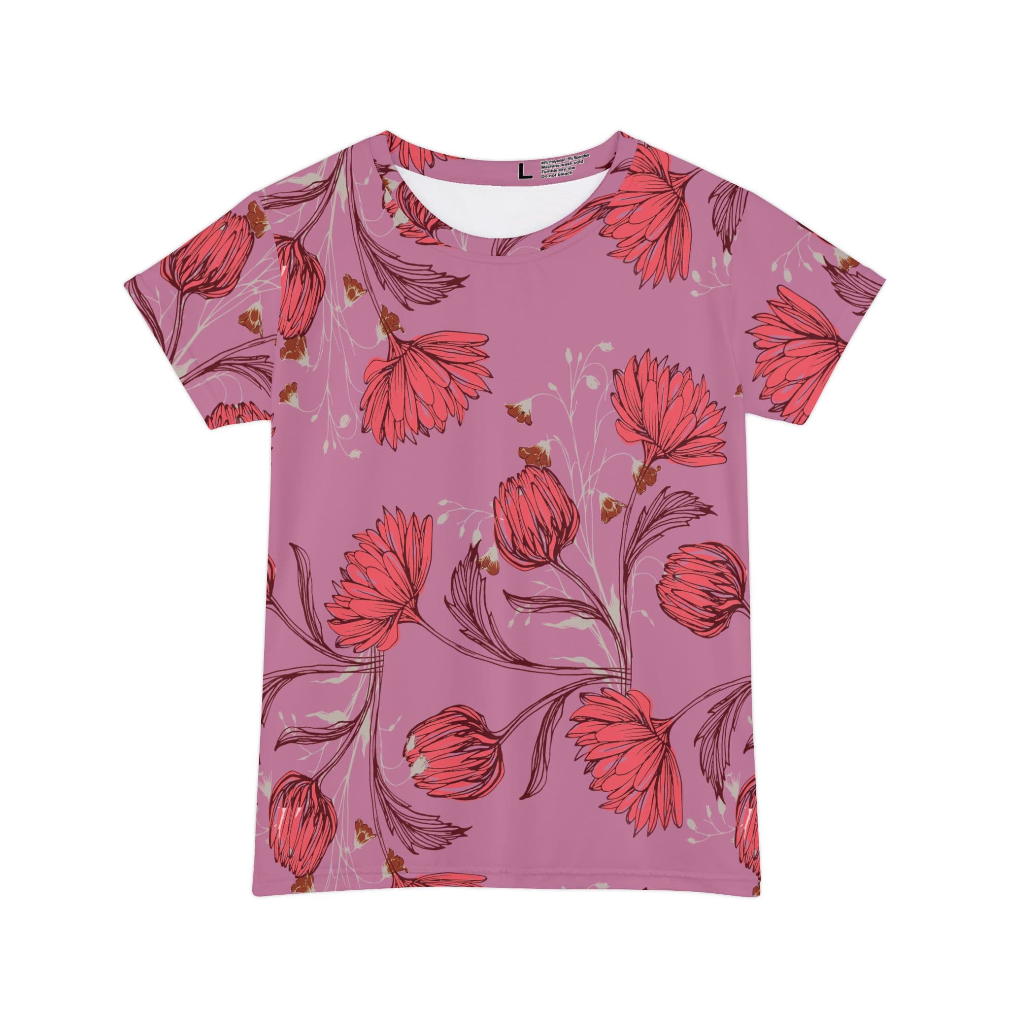 The Everyday Bloom Tee in Wild Rose Drift