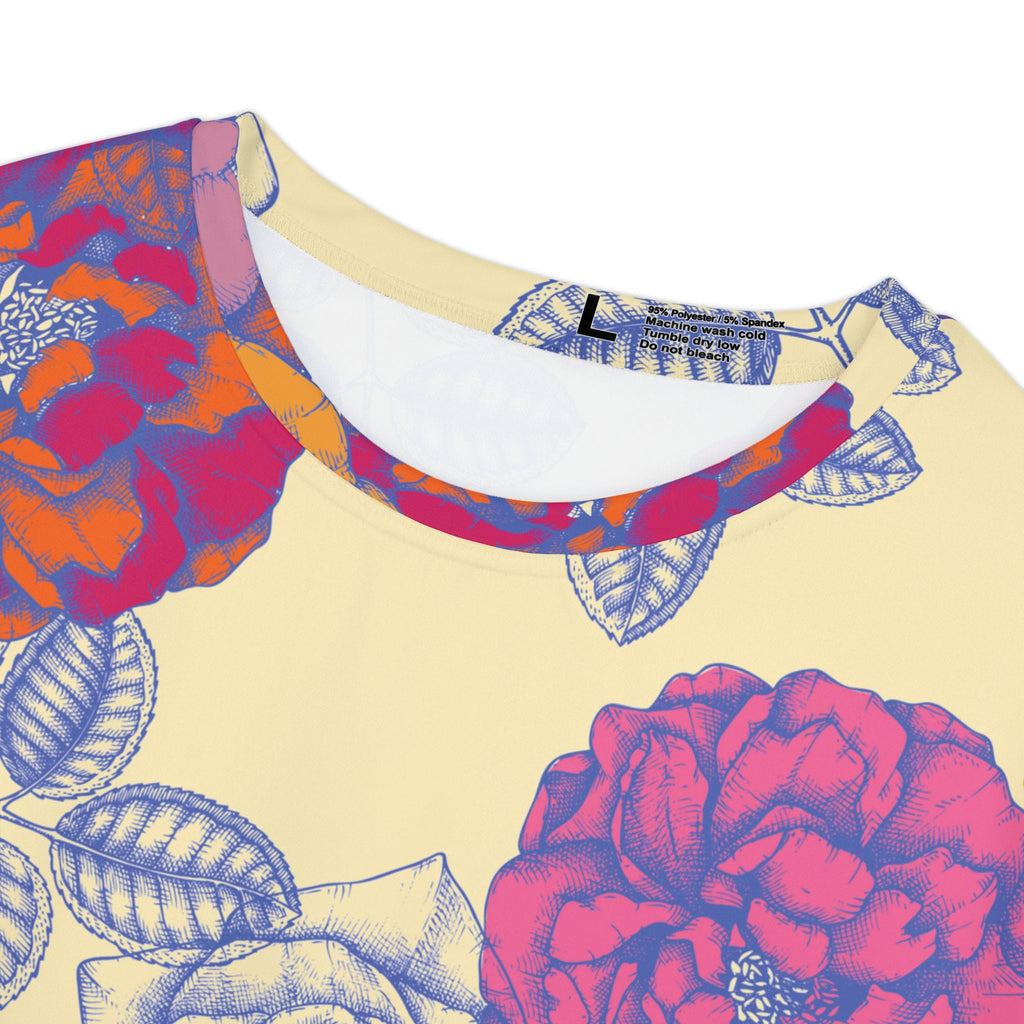The Everyday Bloom Tee in Saffron Garden