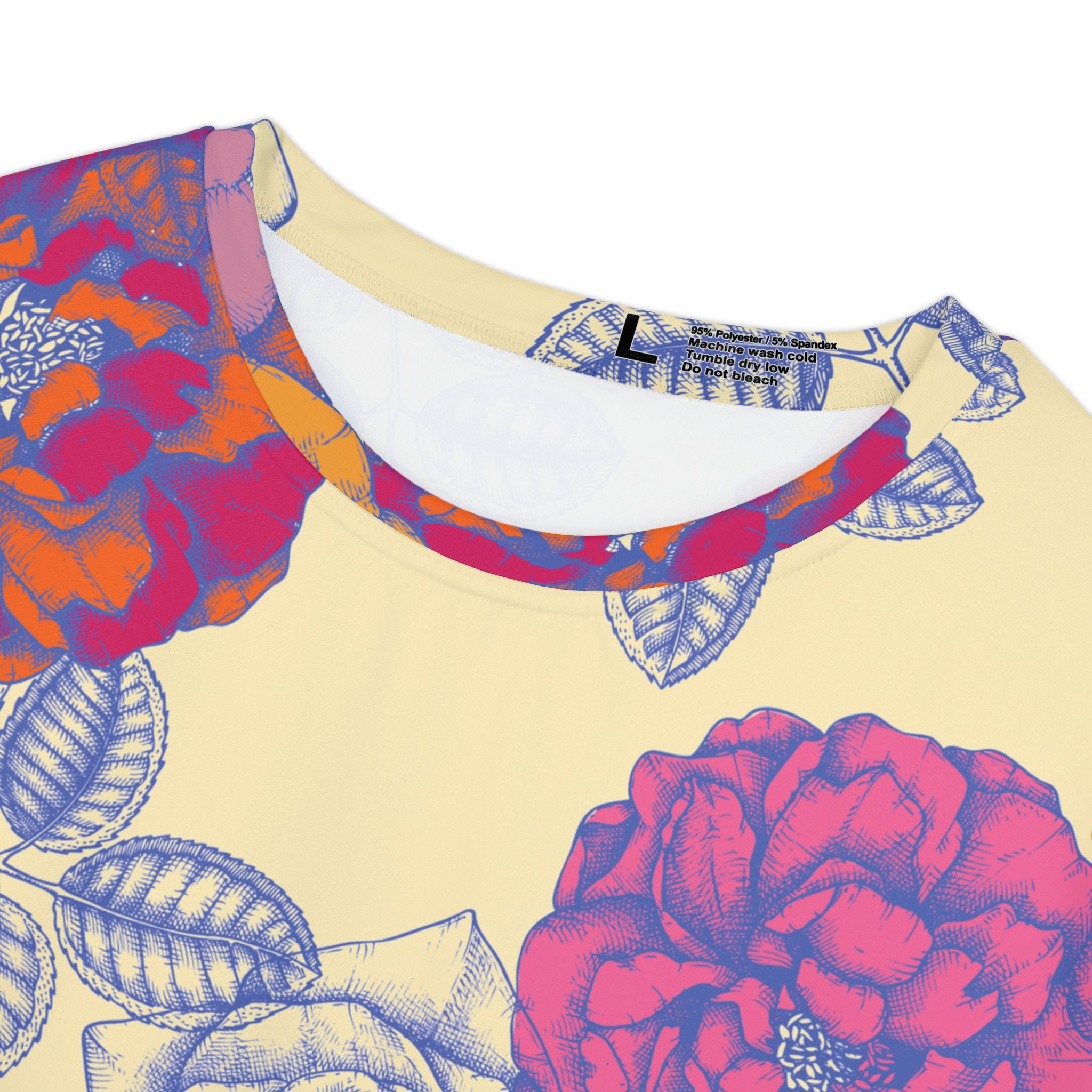 The Everyday Bloom Tee in Saffron Garden