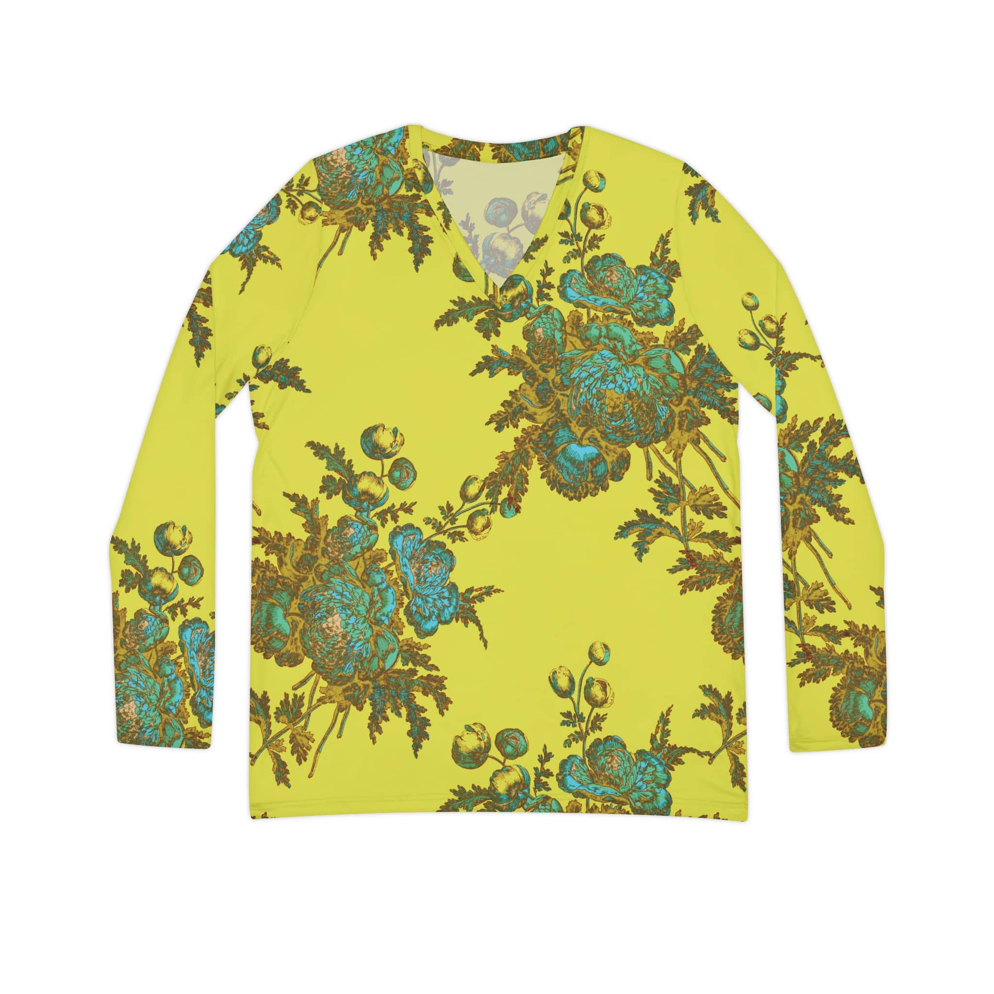The Everyday V-Neck in Verdant Reverie