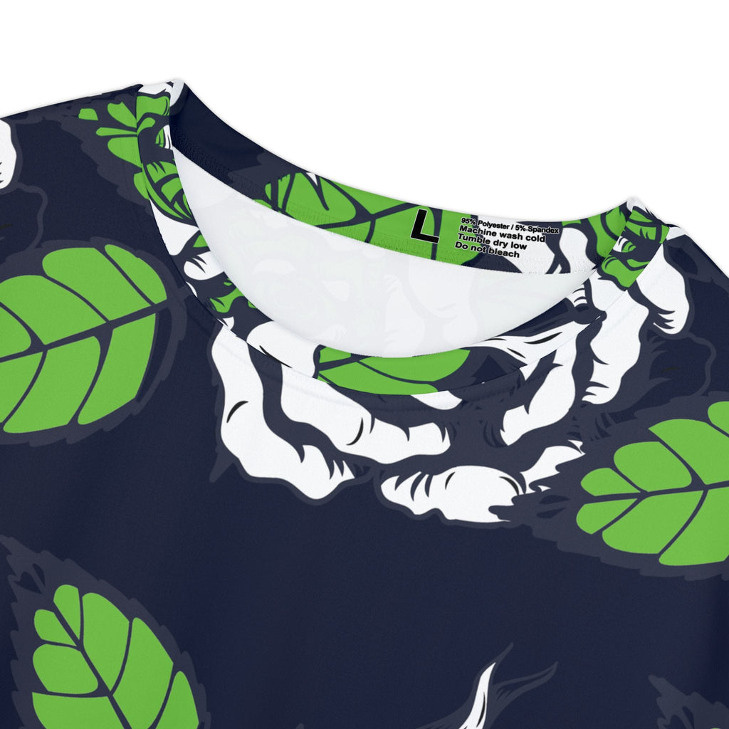 The Everyday Bloom Tee in Midnight Grove