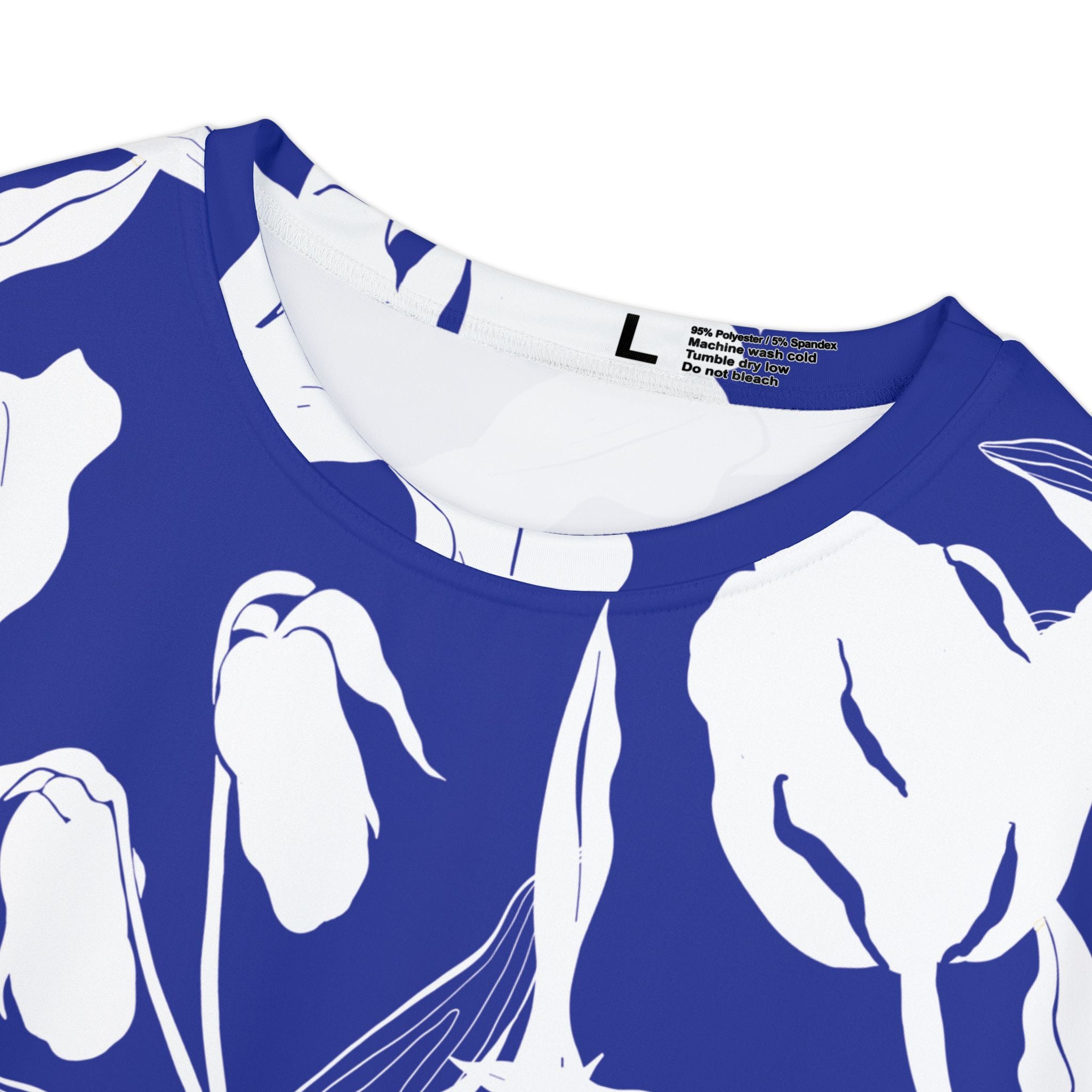 The Everyday Bloom Tee in Cobalt Lily