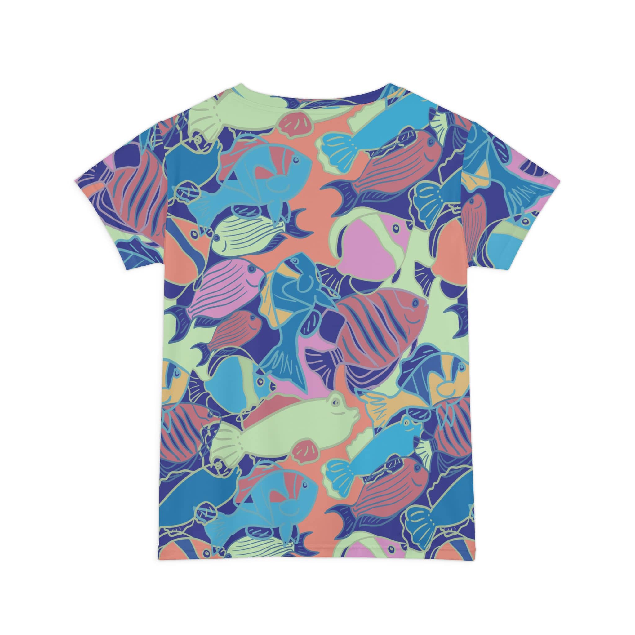 The Everyday Bloom Tee in Coral Current