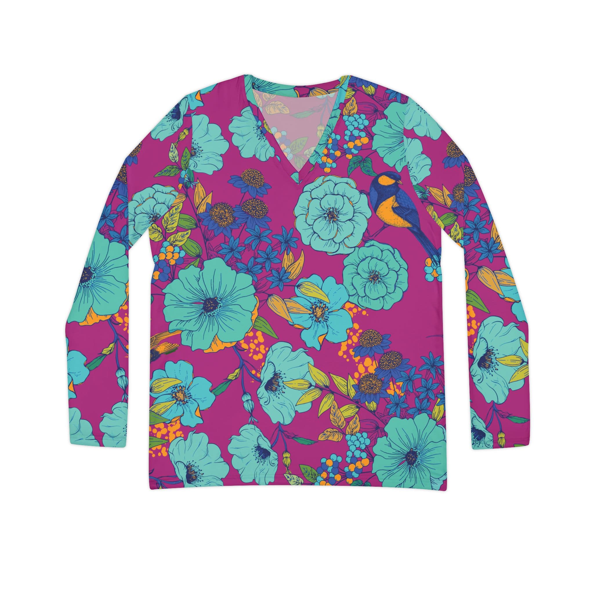 The Everyday V-Neck in Wild Song