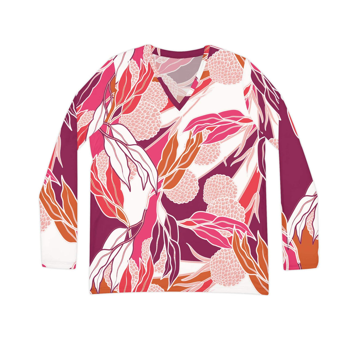 The Everyday V-Neck in Portofino Rouge
