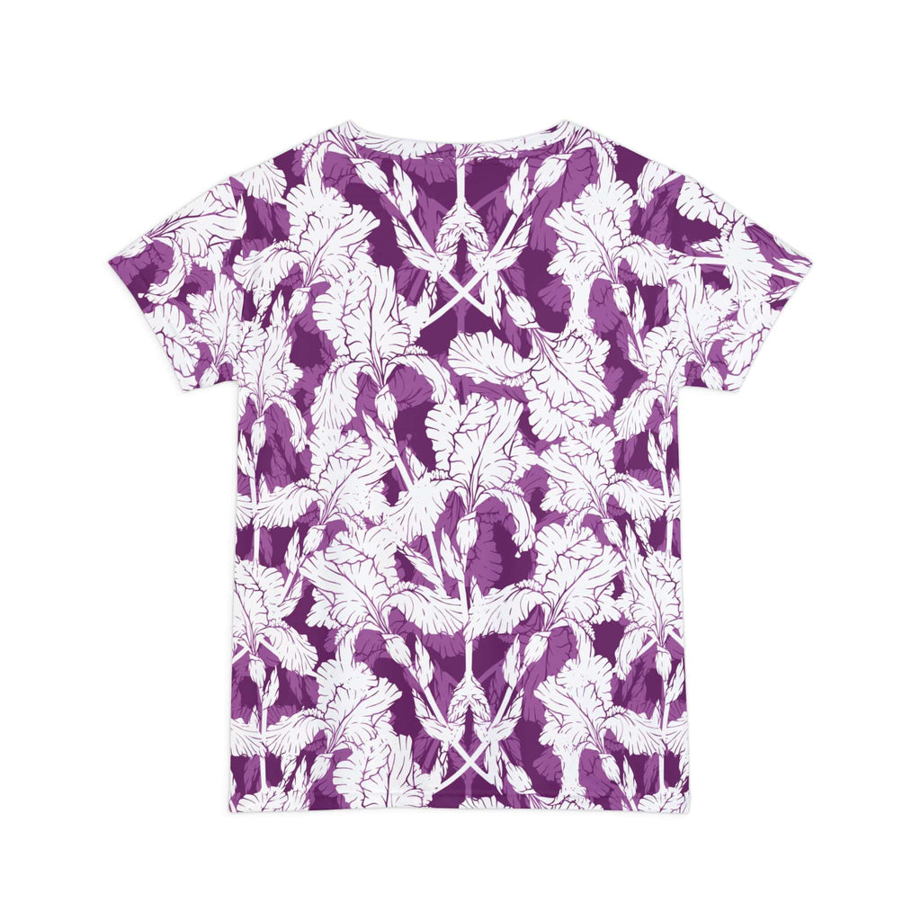 The Everyday Bloom Tee in Amethyst Etching