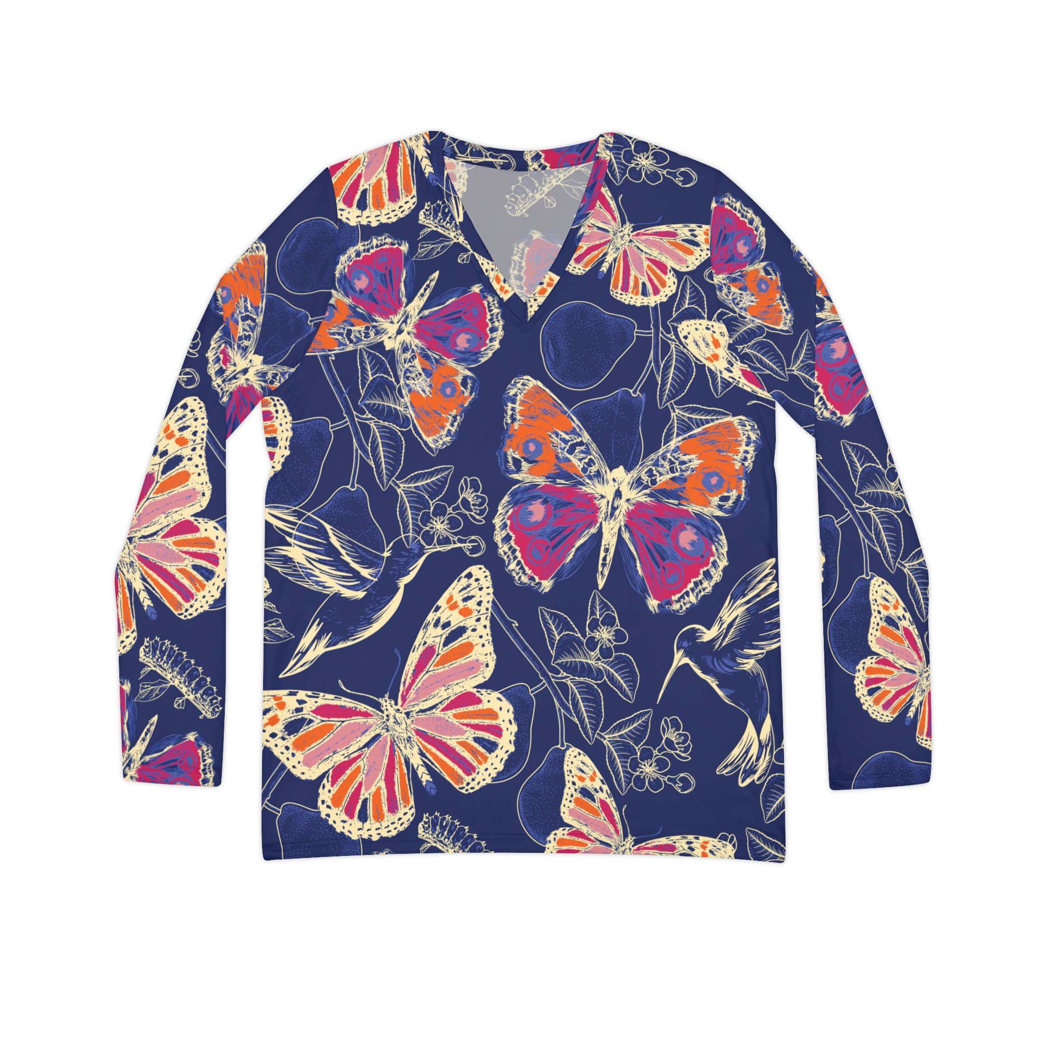 The Everyday V-Neck in Nocturne Wings