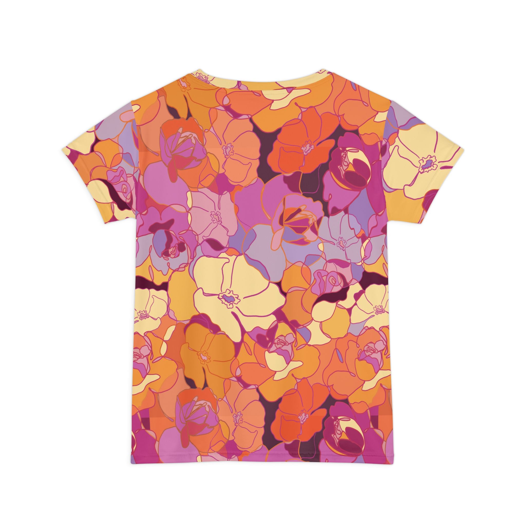 The Everyday Bloom Tee in Petal Riot