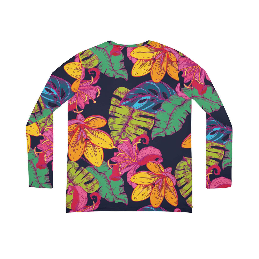 The Everyday V-Neck in Electric Tropics