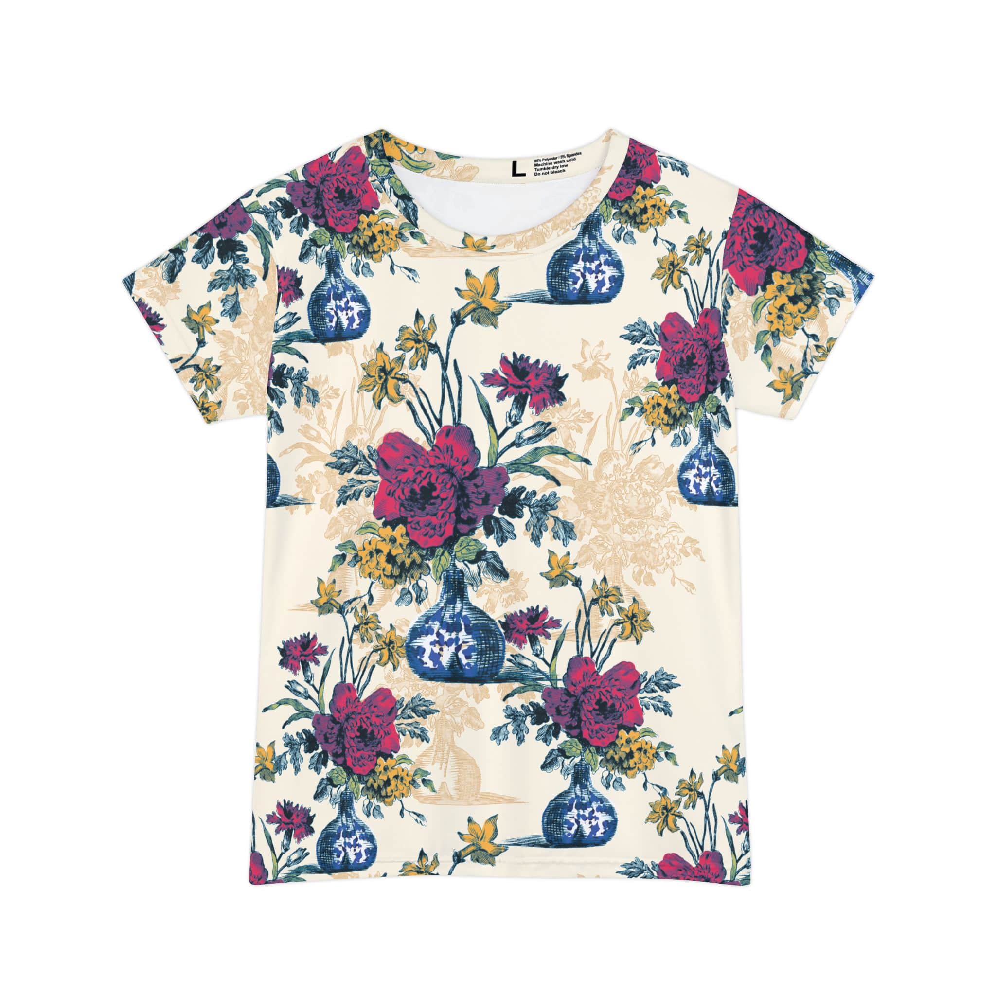 The Everyday Bloom Tee in Villa Bouquet