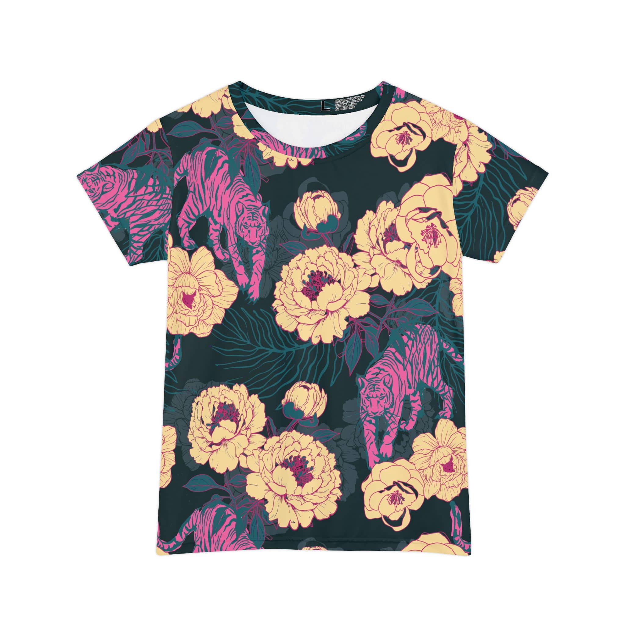 The Everyday Bloom Tee in Midnight Menagerie