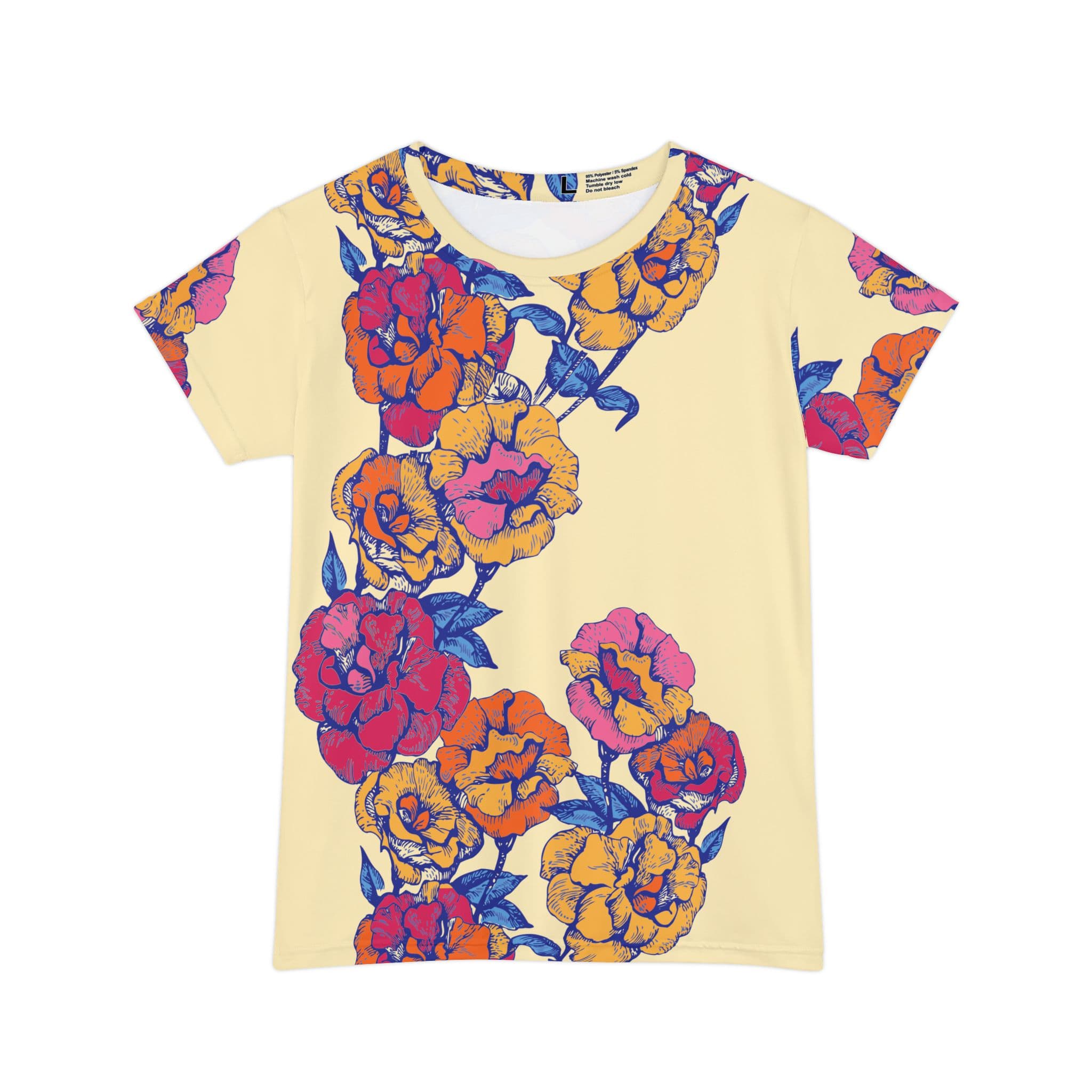 The Everyday Bloom Tee in Marigold Reverie