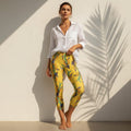 House of Bloom & Thread Compressed The Everyday Capri in Golden Lily