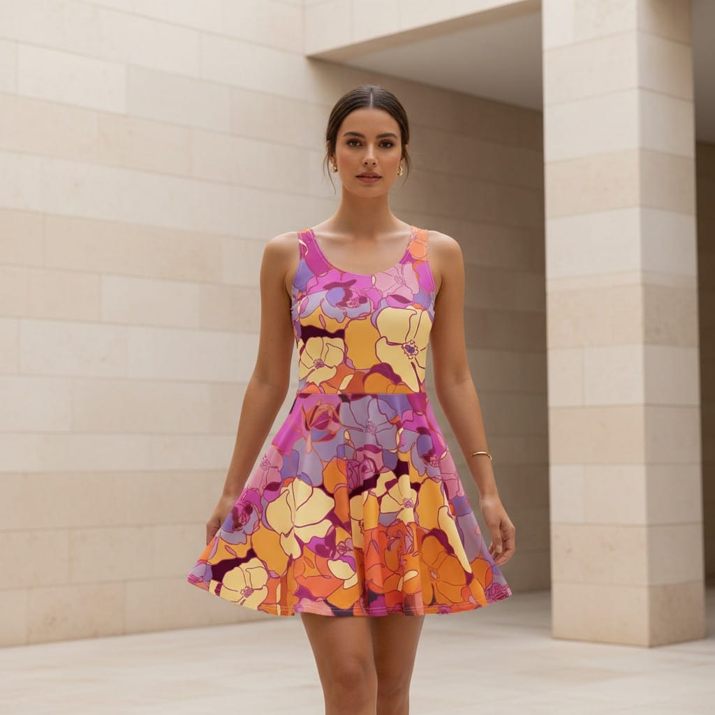 The Everyday Dress in Petal Riot