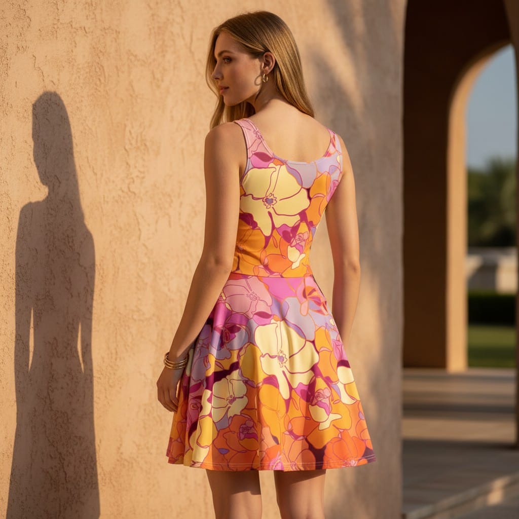 The Everyday Dress in Petal Riot