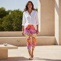 The Everyday Capri in Petal Riot
