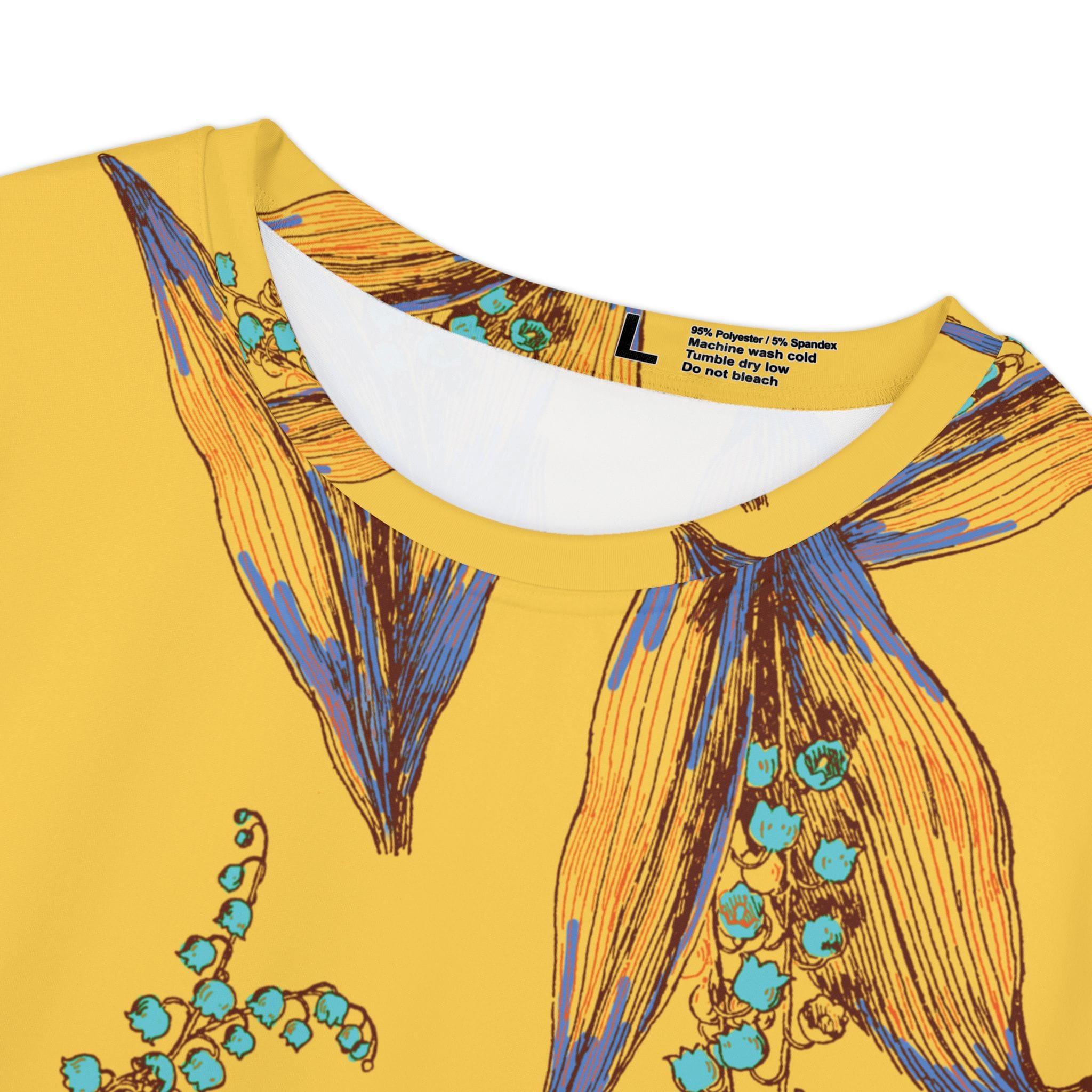 Printify Compressed The Everyday Bloom Tee in Golden Lily