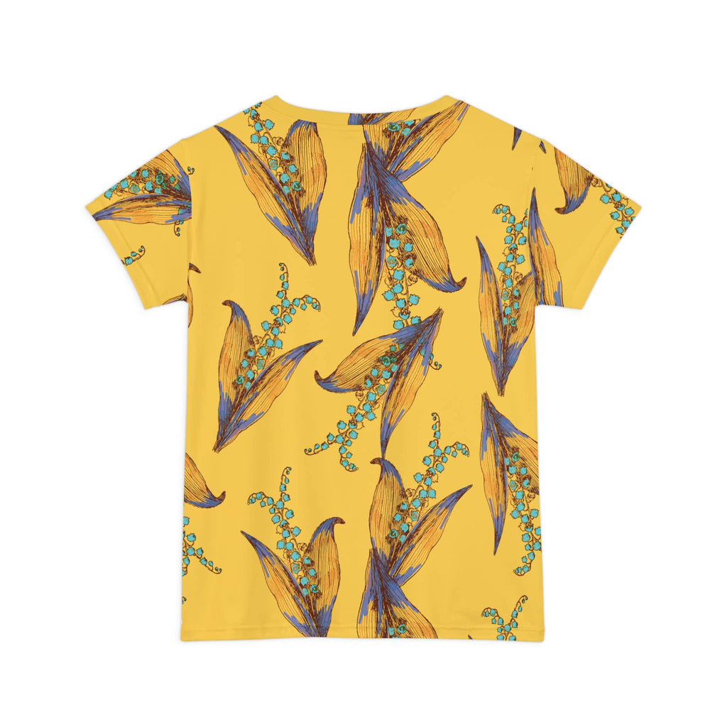 Printify Compressed The Everyday Bloom Tee in Golden Lily