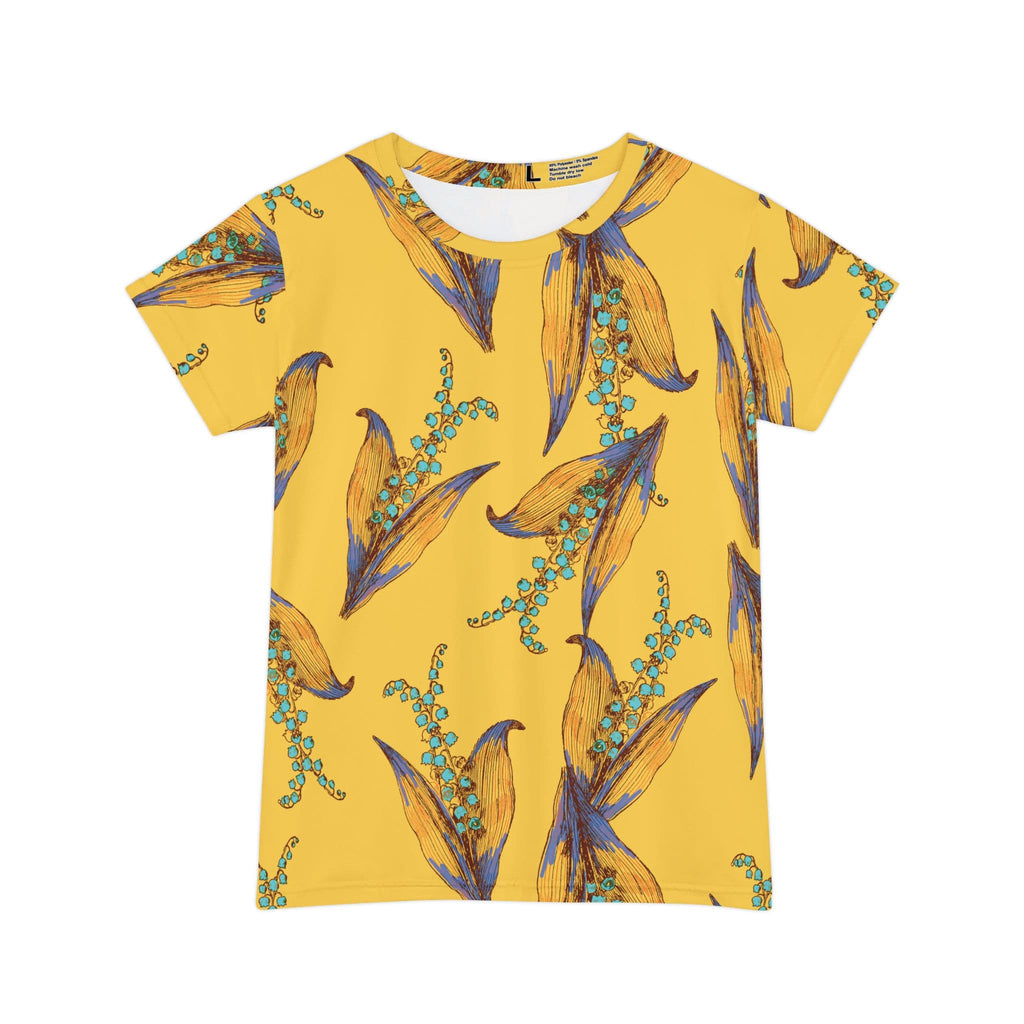 Printify Compressed The Everyday Bloom Tee in Golden Lily